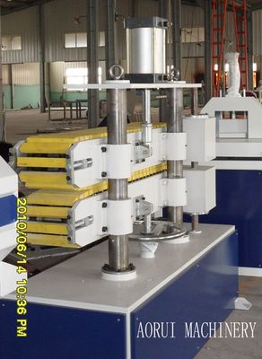 Κωνική δίδυμη μηχανή εξωθητών βιδών γραμμών εξώθησης σωλήνων PVC αποξηράνσεων