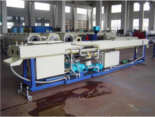 Το PVC διοχετεύει με σωλήνες τη διπλή μηχανή εξωθητών βιδών απορρίματος μηχανών κατασκευής