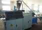 Διπλός σωλήνας PVC που κατασκευάζει τις μηχανές, διπλή γραμμή παραγωγής σωλήνων PVC βιδών πλαστική