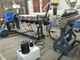 ISO9001 διπλό φύλλο γραμμών παραγωγής πινάκων βιδών WPC που κατασκευάζει τη μηχανή 38crmoaia