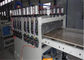 Ανακυκλωμένη γραμμή παραγωγής πινάκων πορτών οικοδόμησης, πλαστική μηχανή επιτροπής πορτών PVC WPC