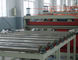 Πλαστική γραμμή εξώθησης πινάκων PVC WPC υψηλής ταχύτητας με τη μηχανή Siemens