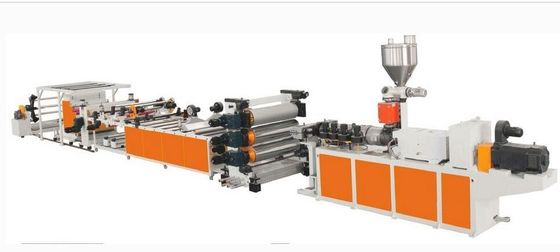 Πλαστική μηχανή εξώθησης φύλλων PE CP PP για την πλαστική γραμμή παραγωγής φύλλων
