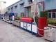 50HZ ανακυκλωμένη ζώνη λουριών συσκευασίας που κάνει τη γραμμή παραγωγής ταινιών λουριών μηχανών PP PET