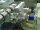 Δίδυμη μηχανή εξώθησης σωλήνων PVC αποξηράνσεων όμβριων υδάτων, δίδυμη γραμμή παραγωγής σωλήνων PVC PE PP