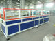 Ευρέως χρησιμοποιημένη δίδυμη βιδών γραμμή εξώθησης σχεδιαγράμματος PVC WPC πλαστική, μηχανήματα σχεδιαγράμματος πορτών παραθύρων