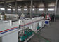 Πλαστική γραμμή εξώθησης σωλήνων, διπλή γραμμή σωλήνων PVC βιδών, γραμμή παραγωγής υδροσωλήνων PVC