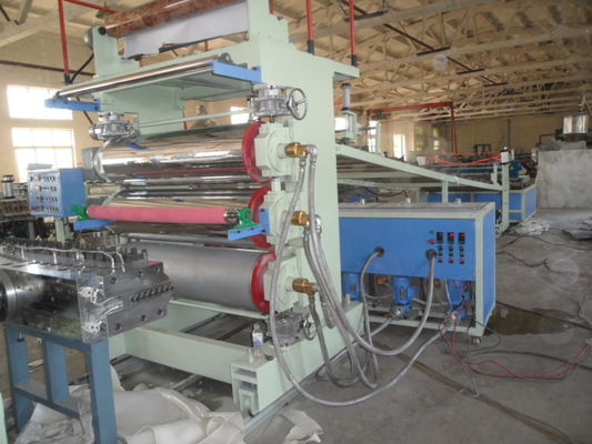 Καλή τιμή. Η πράσινη γραμμή εξώθησης φύλλων PVC πλαστική, PVC 130mm άφρισε τη γραμμή παραγωγής φύλλων, PVC πλαστικό Shet που κατασκευάζει τη μηχανή σε απευθείας σύνδεση