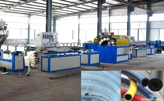 Καλή τιμή. Η μαλακή ίνα PVC ενίσχυσε τη γραμμή παραγωγής μανικών/πλεγμένη τη PVC γραμμή εξώθησης μανικών ινών σε απευθείας σύνδεση