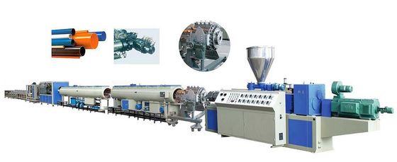 Καλή τιμή. 50HZ διπλές εγκαταστάσεις κατασκευής σωλήνων PVC βιδών εύκαμπτες/πλαστική μηχανή εξώθησης σωλήνων σε απευθείας σύνδεση