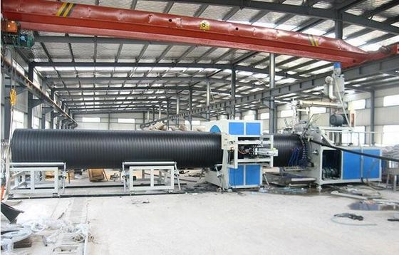Καλή τιμή. Αυτόματη πλαστική γραμμή εξώθησης σωλήνων, Hdpe Sprial γραμμή παραγωγής σωλήνων χαμηλού θορύβου σε απευθείας σύνδεση