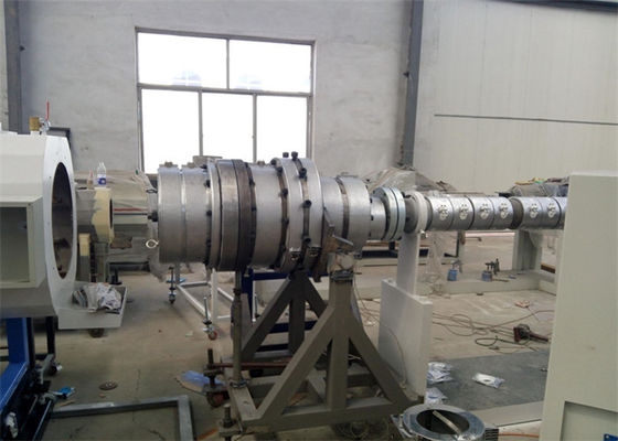 HDPE πλαστικός σωλήνων εξωθητής βιδών εξώθησης ενιαίος, γραμμή παραγωγής σωλήνων PE για την άρδευση