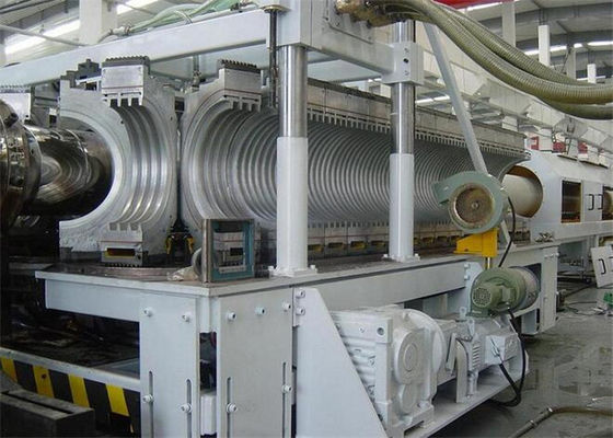 Καλή τιμή. Δίδυμος ζαρωμένος βίδα σωλήνας PVC που κατασκευάζει τη μηχανή/τον εξωθητή σταθερό τρέξιμο σε απευθείας σύνδεση