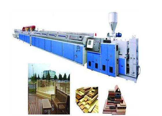 Καλή τιμή. PVC/WPC αφρισμένη ξύλο γραμμή 380V 50HZ εξώθησης σχεδιαγράμματος πιάτων πλαστική σε απευθείας σύνδεση