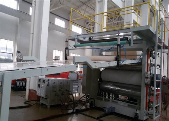Καλή τιμή. Μάρμαρο PVC Limination που αφρίζει την πλαστική γραμμή εξώθησης φύλλων, μαρμάρινη γραμμή παραγωγής φύλλων PVC σε απευθείας σύνδεση