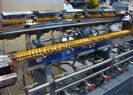 Καλή τιμή. 380V 50HZ κωνική δίδυμη βιδών μηχανή 4.2x1.5x2.4mm εξώθησης εξωθητών πλαστική σε απευθείας σύνδεση