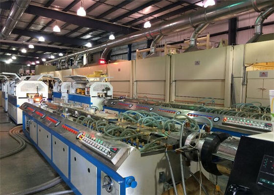 Καλή τιμή. Αυτόματο παράθυρο PVC/πλαστικά CE/ISO9001 γραμμών εξώθησης σχεδιαγράμματος πορτών σε απευθείας σύνδεση