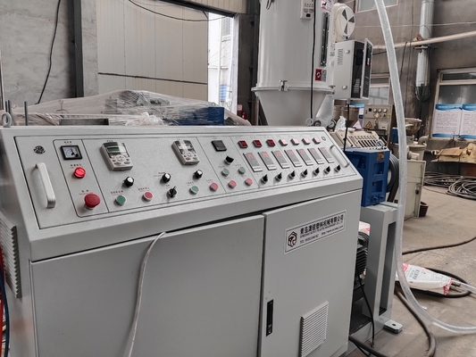 Αυτόματη Μηχανή Κατασκευής Σωλήνων PE Corrugated για Συστήματα Αποχέτευσης, Μηχανή Εξώθησης Σωλήνων Corrugated HDPE SJ65/33