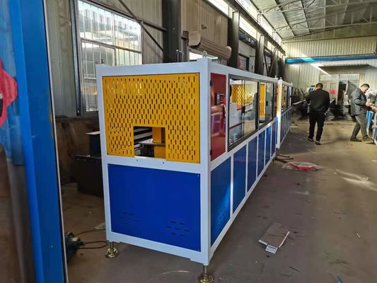 Γραμμή παραγωγής προφίλ PVC, UPVC WPC μηχανή εκτόξευσης προφίλ παράθυρου πόρτας, PVC Extruder